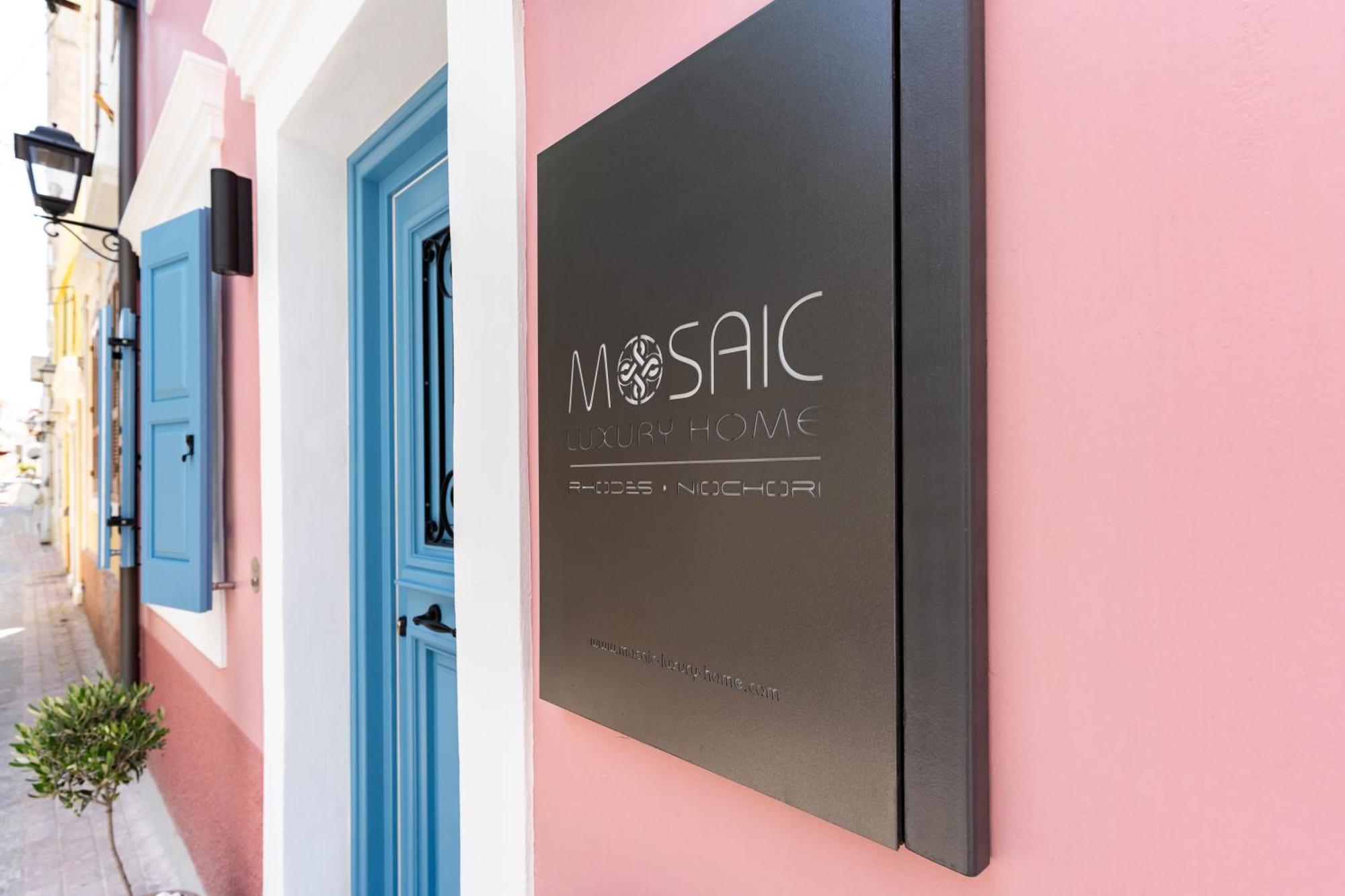 Mosaic Luxury Home Rhodes City Exterior foto