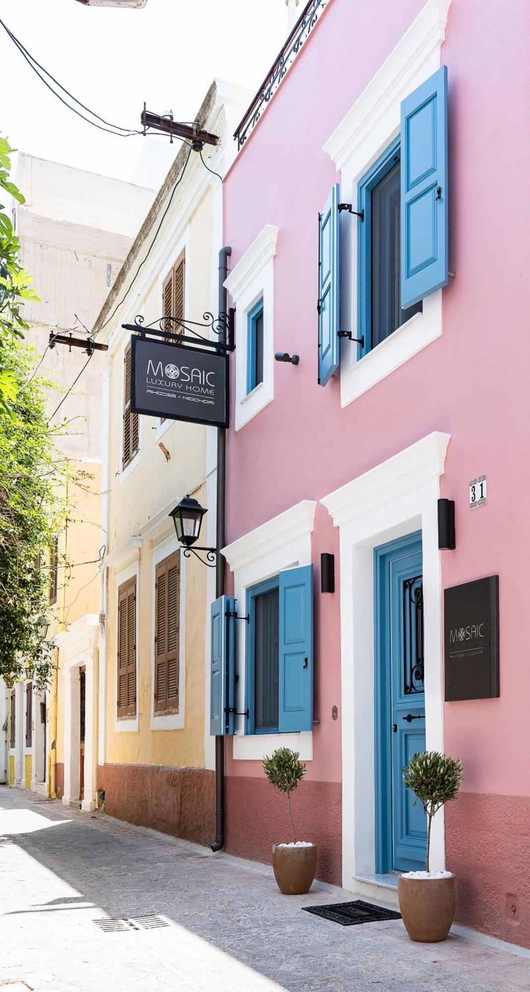 Mosaic Luxury Home Rhodes City Exterior foto